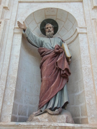 Picture af statue af St. Paulus