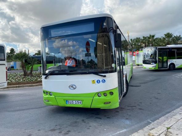 Billede af bus på Malta